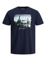 Jack and Jones Sunstrike - Printet T-shirt - HUSET Men & Women