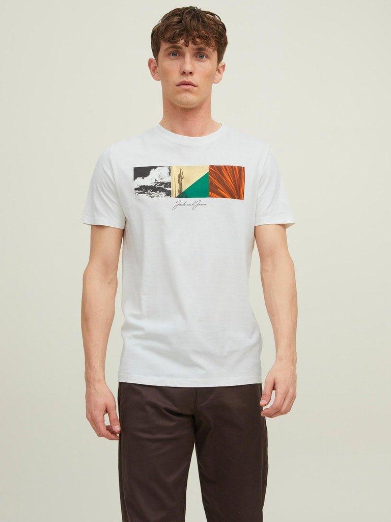 Jack and Jones Sunstrike - Printet T-shirt - HUSET Men & Women
