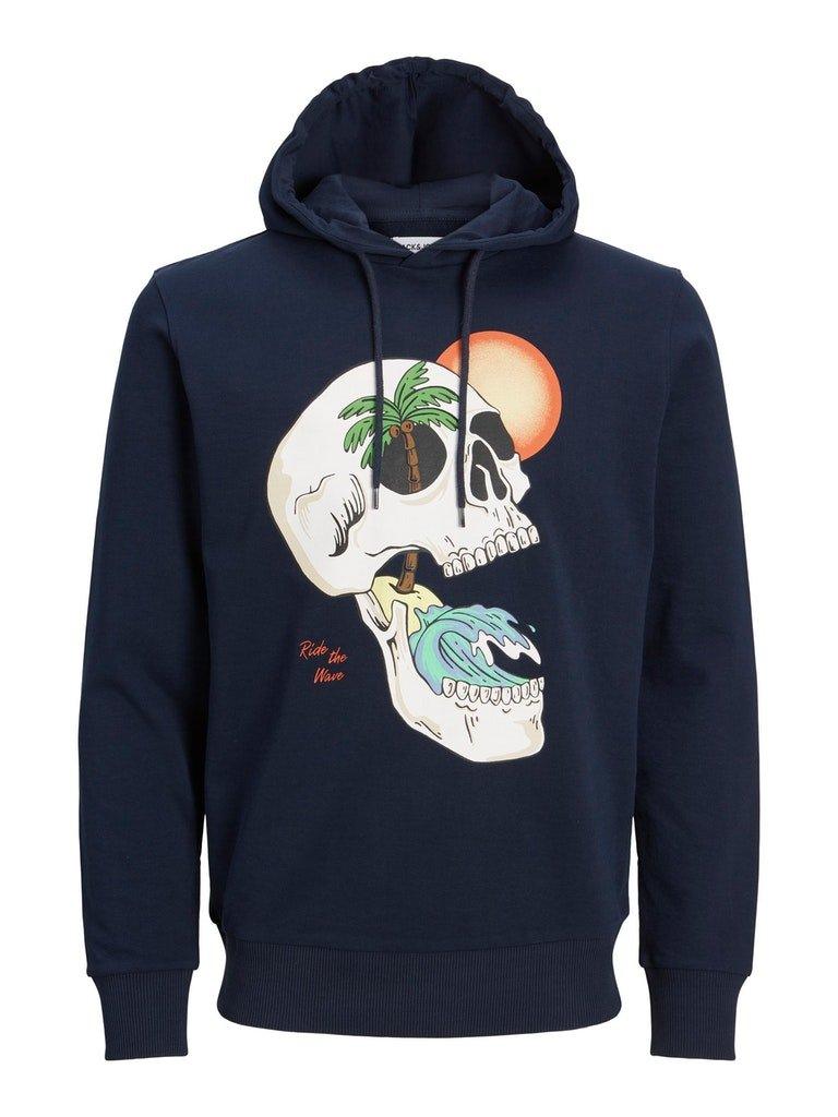 Jack & Jones Tidal - Sweat hoodie med print - HUSET Men & Women