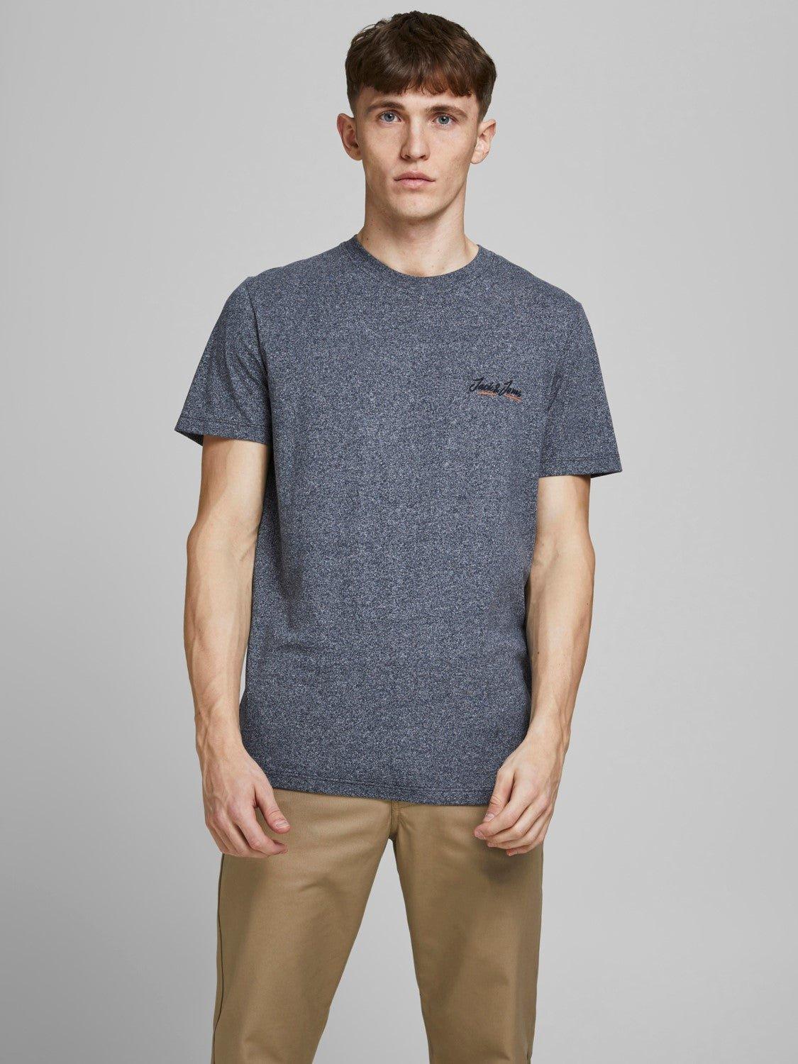 Jack and Jones Tons - Melange logo T-shirt - HUSET Men & Women