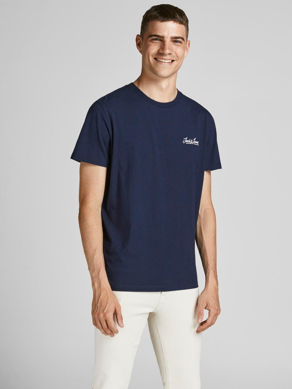 Jack and Jones Tons - Melange logo T-shirt - HUSET Men & Women