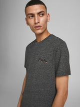Jack and Jones Tons - Melange logo T-shirt - HUSET Men & Women