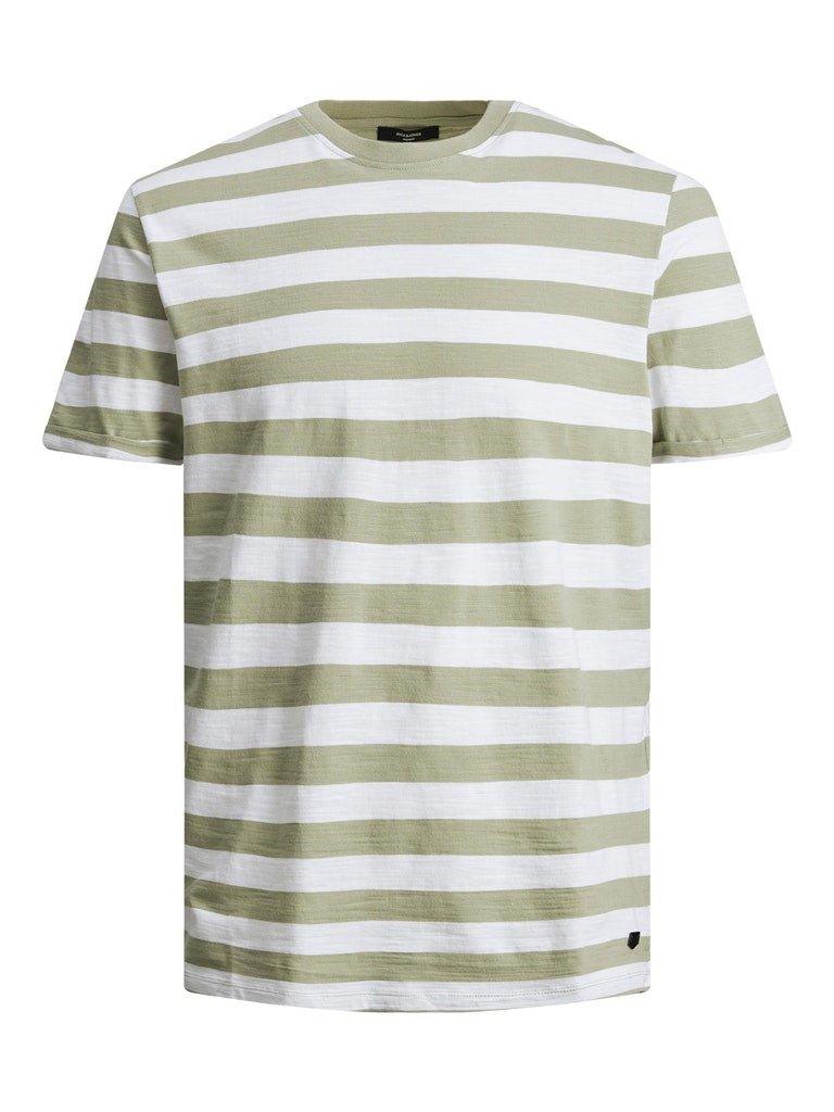 Jack and Jones Tropic - Stribet T-shirt - HUSET Men & Women