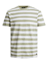 Jack and Jones Tropic - Stribet T-shirt - HUSET Men & Women