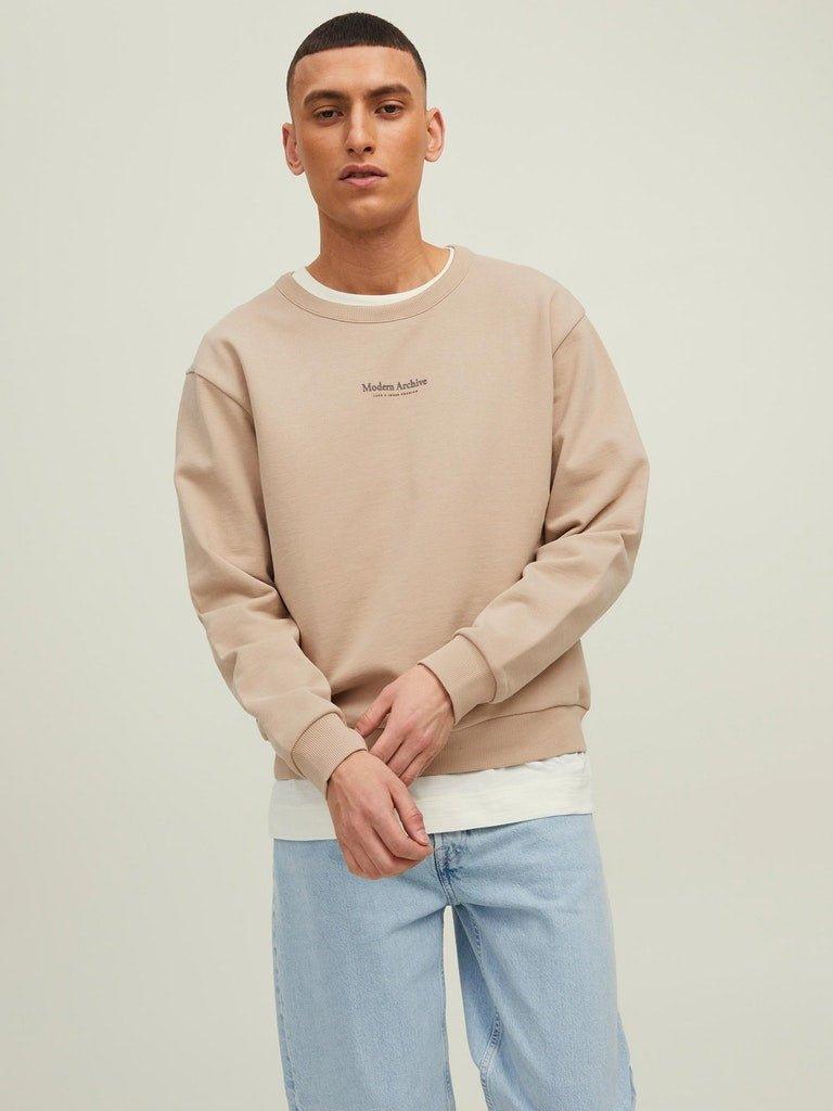 Jack and Jones Woody - Sweat med logo print - HUSET Men & Women