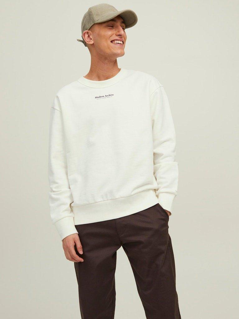 Jack and Jones Woody - Sweat med logo print - HUSET Men & Women