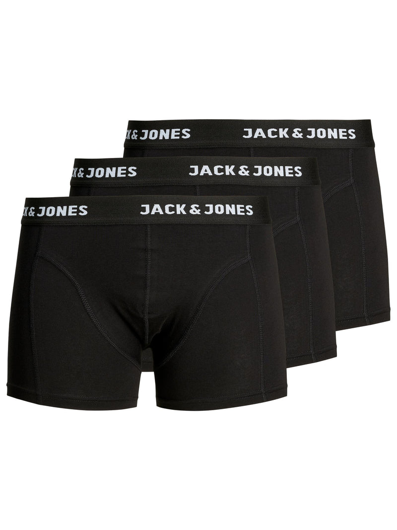 Jack & Jones Anthony - 3-pak trunks i bomuld/stretch - HUSET Men & Women (4846394146895)