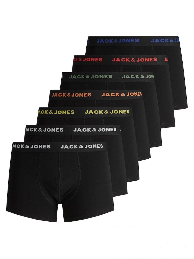 Jack & Jones Basic - 7-pak trunks i bomuld/stretch - HUSET Men & Women (7984895164668)