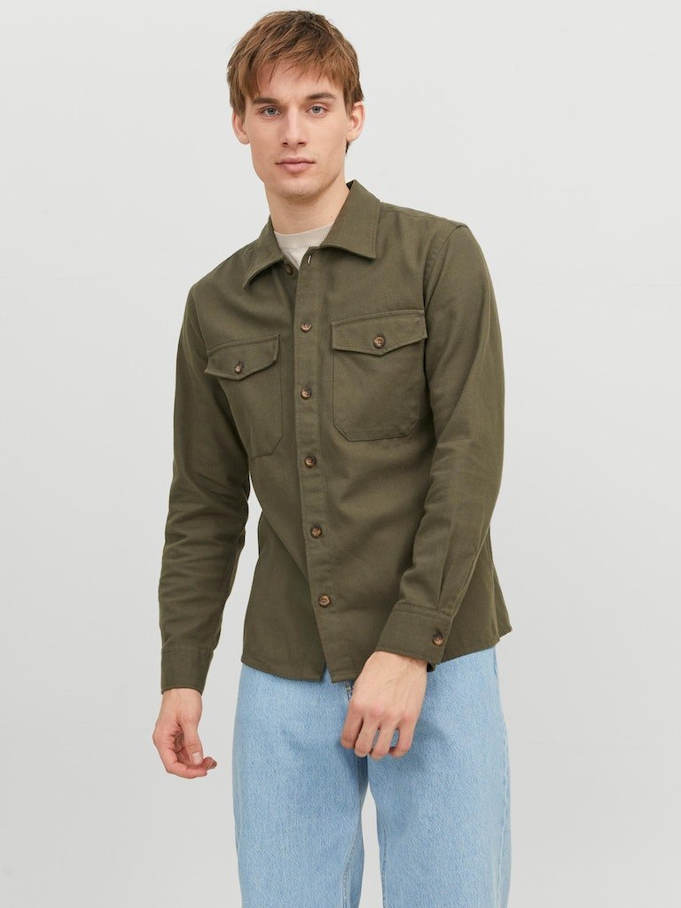 Jack & Jones Eddie - Overshirt i comfort fit - HUSET Men & Women (8484111057243)