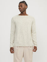 Jack & Jones Linen - Strikket pullover - HUSET Men & Women (8784640082267)