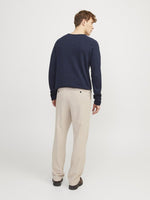 Jack & Jones Linen - Strikket pullover - HUSET Men & Women (8784640082267)