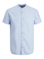 Jack & Jones Summer Band - Kortærmet slim fit skjorte - HUSET Men & Women (7993734267132)