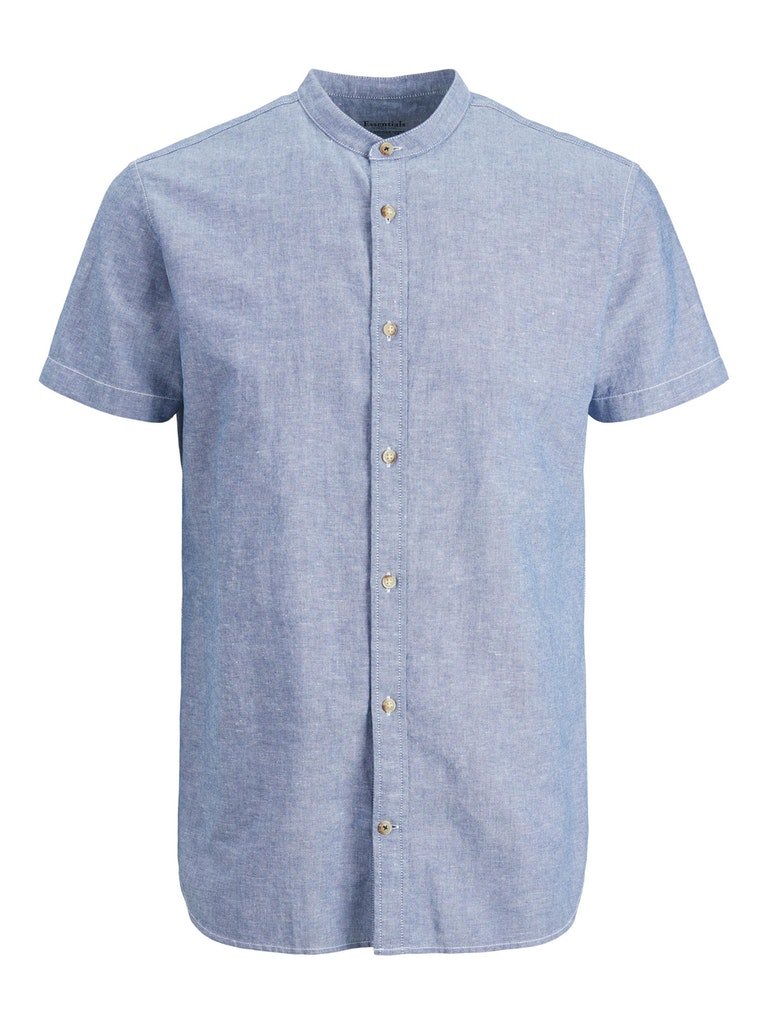 Jack & Jones Summer Band - Kortærmet slim fit skjorte - HUSET Men & Women (7993734267132)