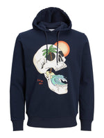 Jack & Jones Tidal - Sweat hoodie med print - HUSET Men & Women (8365394821467)