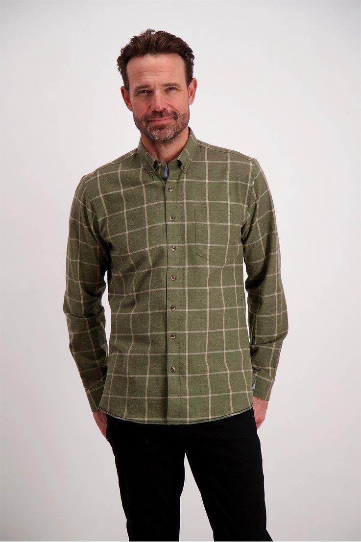 Jacks 2XL - 4XL - Ternet flannel skjorte regular fit - HUSET Men & Women