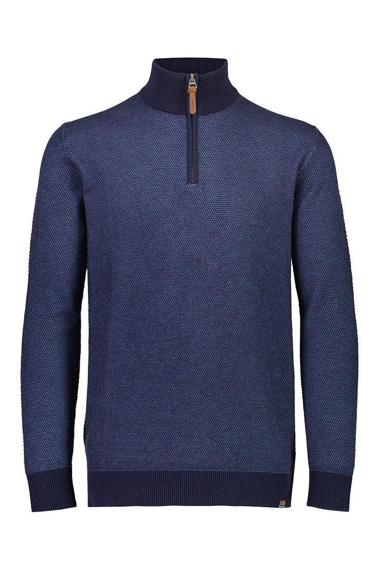 Jacks - Comfort fit halfzip strik - HUSET Men & Women