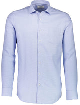 Jacks lyseblå skjorte med struktur i regular fit - HUSET Men & Women