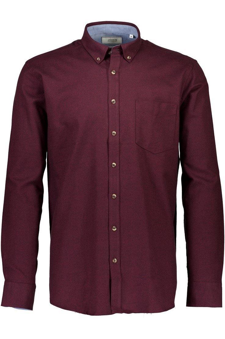 Jacks Plain Flannel BIG - Comfortfit skjorte (XXL-4XL) - HUSET Men & Women