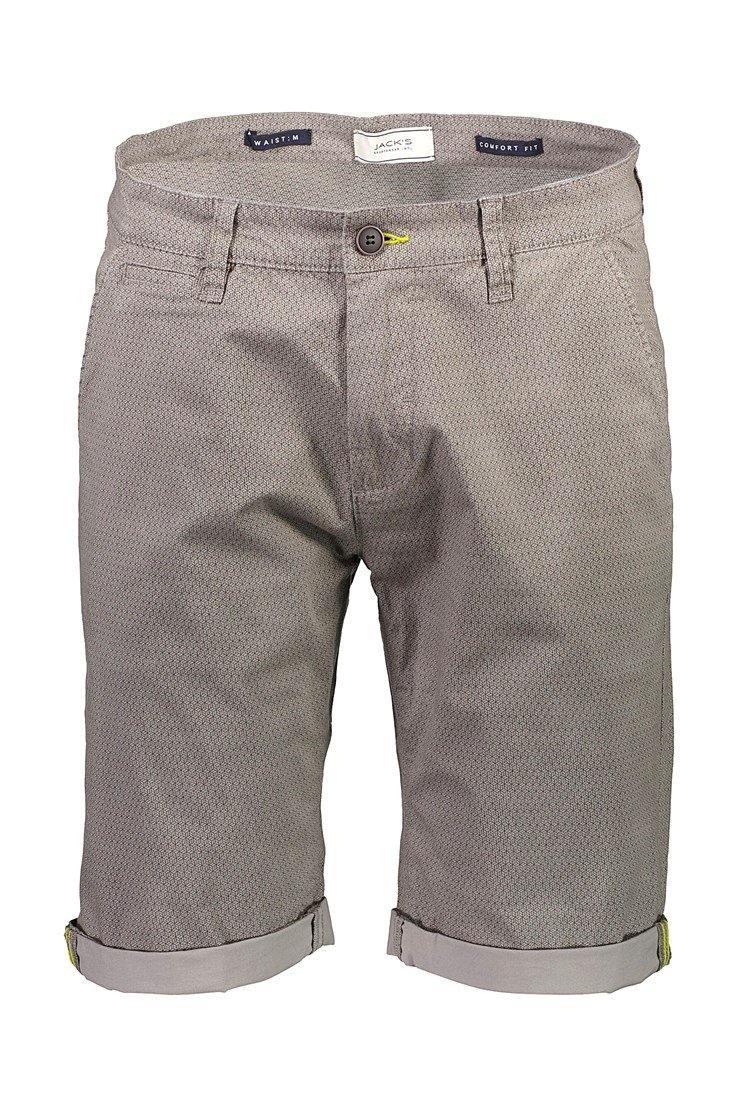 Jacks printede chino shorts med stretch - HUSET Men & Women