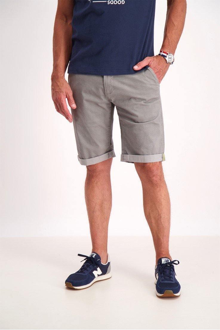 Jacks printede chino shorts med stretch - HUSET Men & Women