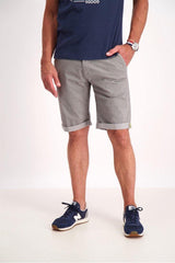 Jacks printede chino shorts med stretch - HUSET Men & Women