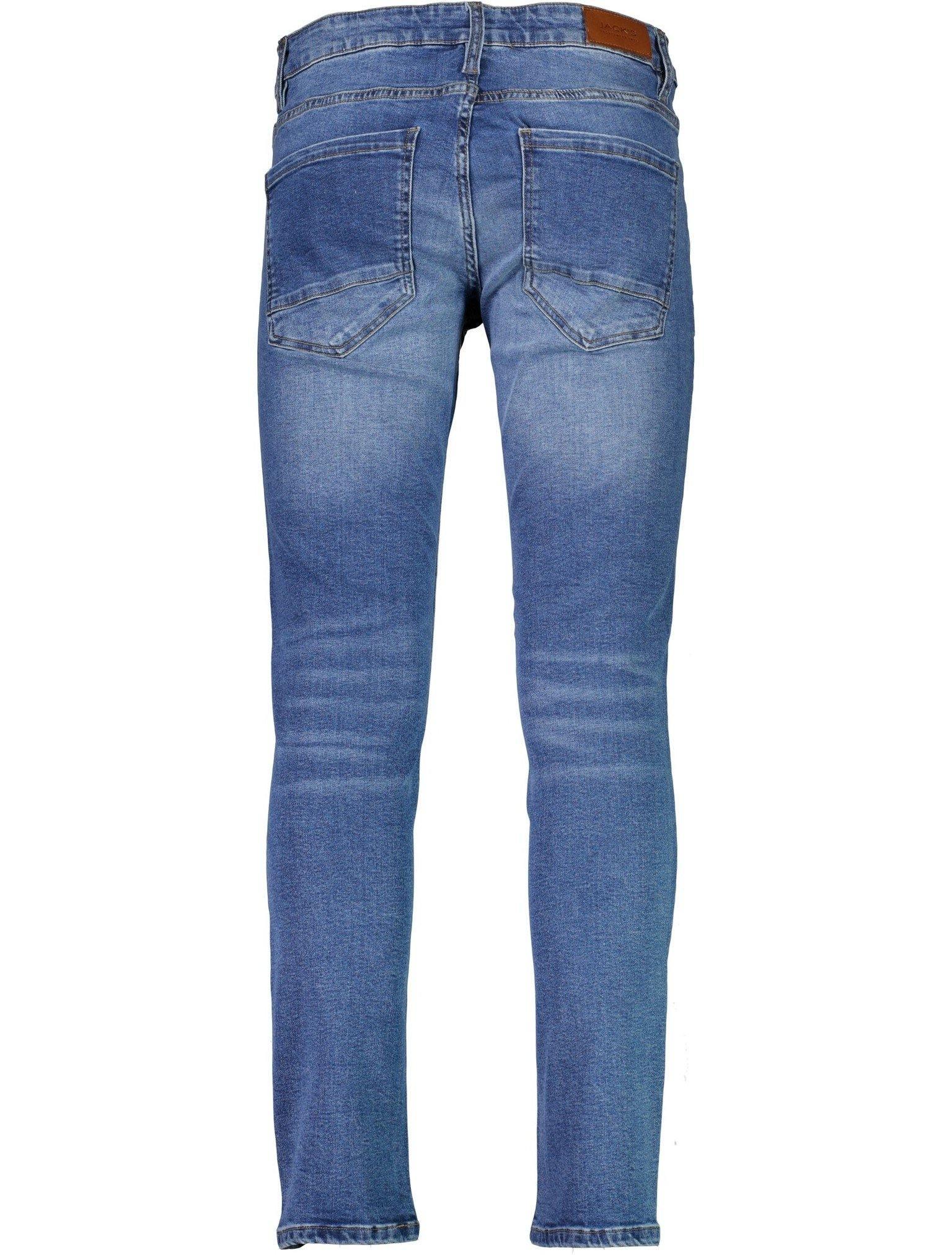 Jacks Superflex - Tapered fit jeans medium blue - HUSET Men & Women