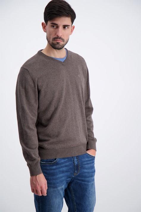 Jacks V-Neck Knit - Strik - HUSET Men & Women