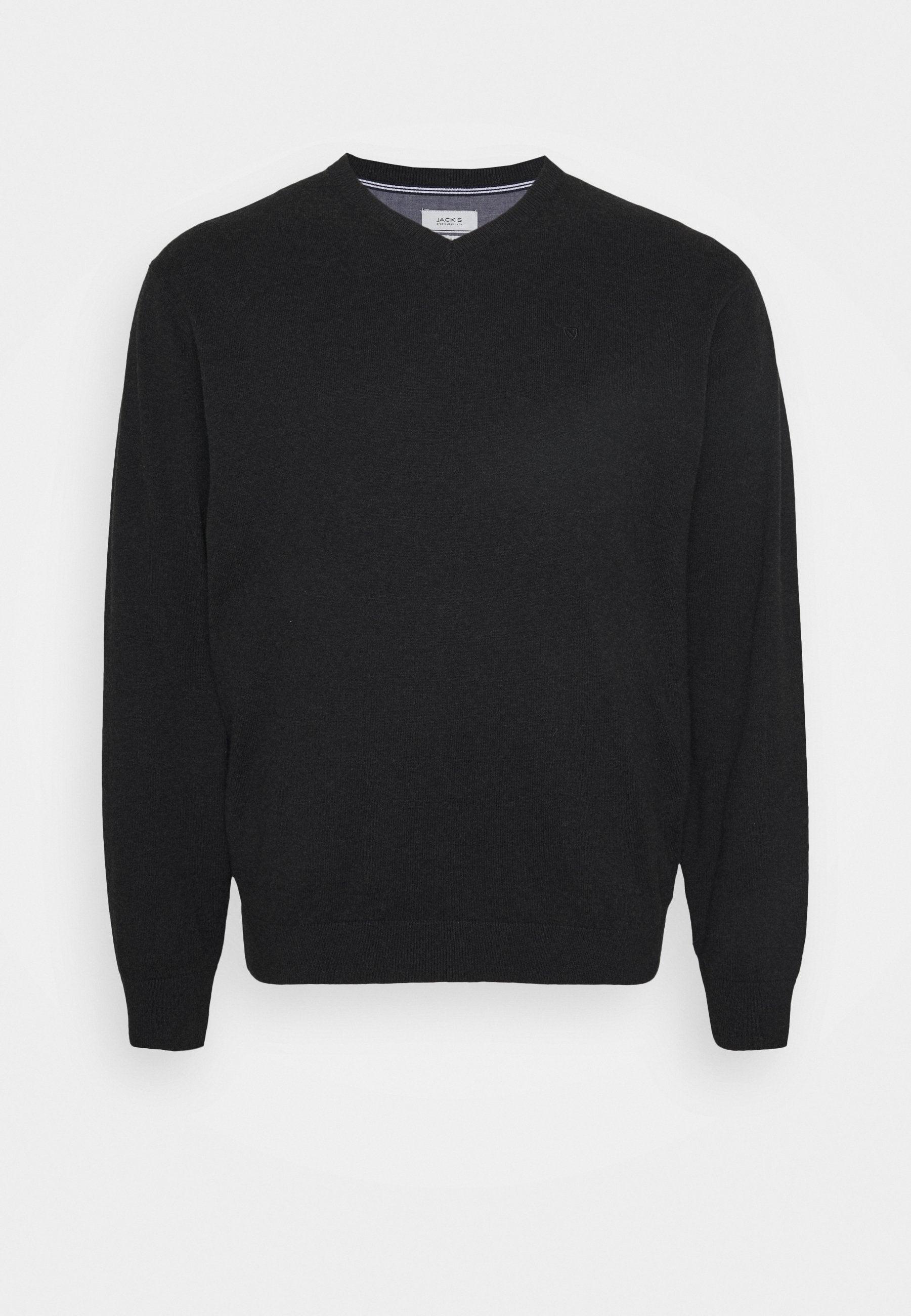 Jacks V-Neck Knit - Strik - HUSET Men & Women