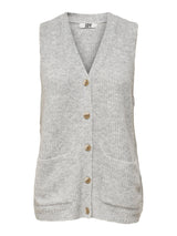 Jdy Hudson - Stikket vest m. knapper - HUSET Men & Women