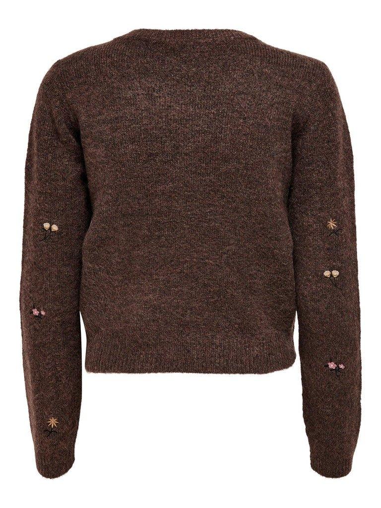 JDY Natja - Strik m. broderi - HUSET Men & Women