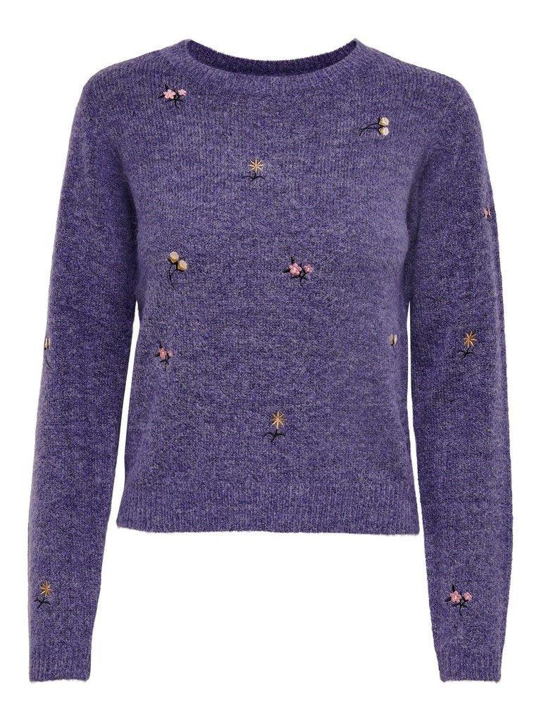 JDY Natja - Strik m. broderi - HUSET Men & Women