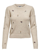 JDY Natja - Strik m. broderi - HUSET Men & Women