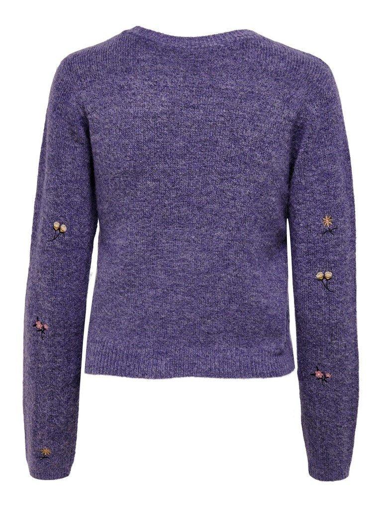 JDY Natja - Strik m. broderi - HUSET Men & Women