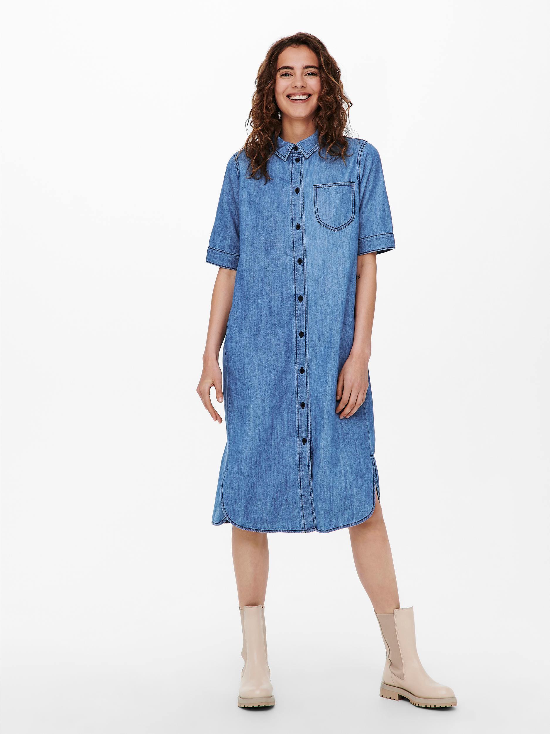 Jdy Poppy - Denim kjole - HUSET Men & Women