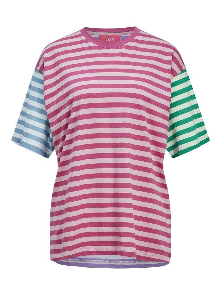 JJXX Andrea - Mix stribet t-shirt - HUSET Men & Women
