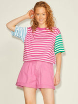 JJXX Andrea - Mix stribet t-shirt - HUSET Men & Women