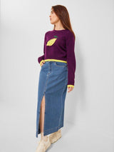 JJXX Elva - Lang denim nederdel - HUSET Men & Women