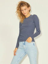 JJXX Freya - Stribet rib top - HUSET Men & Women