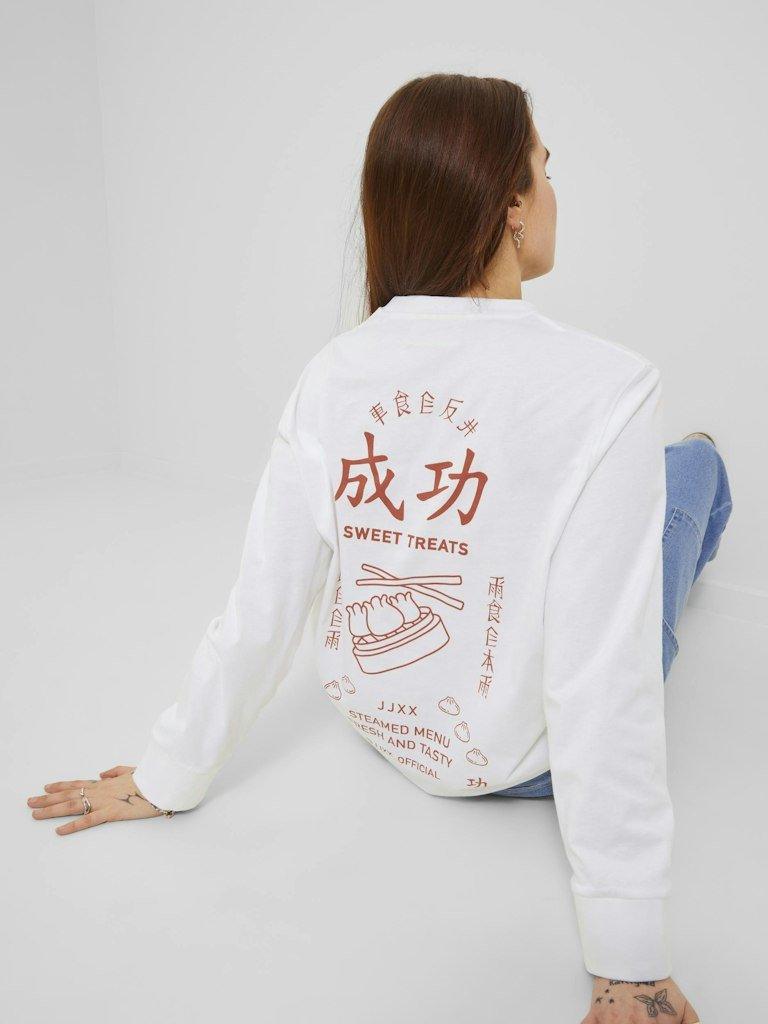 JJXX Isla - T-shirt backprint - HUSET Men & Women