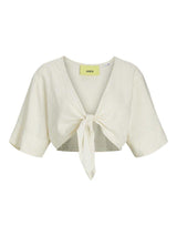 JJXX Tine - Hør croptop - HUSET Men & Women