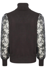 My Essential Wardrobe Annie - Bluse med rullekrave - HUSET Men & Women