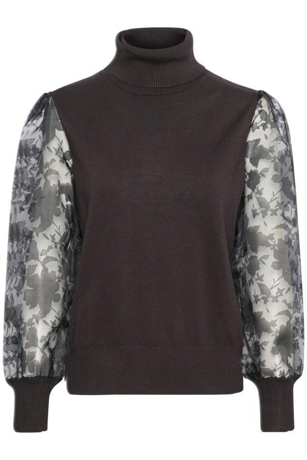 My Essential Wardrobe Annie - Bluse med rullekrave - HUSET Men & Women