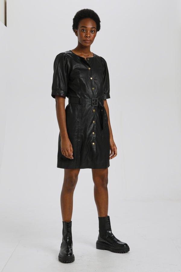 My Essential Wardrobe Bally - Læder kjole - HUSET Men & Women