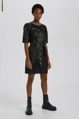 My Essential Wardrobe Bally - Læder kjole - HUSET Men & Women