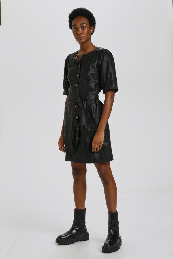 My Essential Wardrobe Bally - Læder kjole - HUSET Men & Women