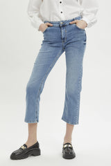 My Essential Wardrobe Cleo - High straight jeans - HUSET Men & Women