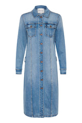 My Essential Wardrobe Dango 144 - Denim skjortekjole - HUSET Men & Women
