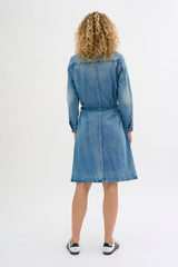 My Essential Wardrobe Dango 144 - Denim skjortekjole - HUSET Men & Women