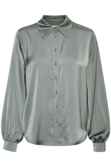 My Essential Wardrobe Dia - Satin skjorte - HUSET Men & Women