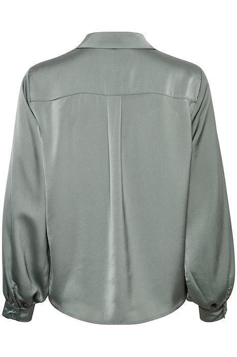 My Essential Wardrobe Dia - Satin skjorte - HUSET Men & Women